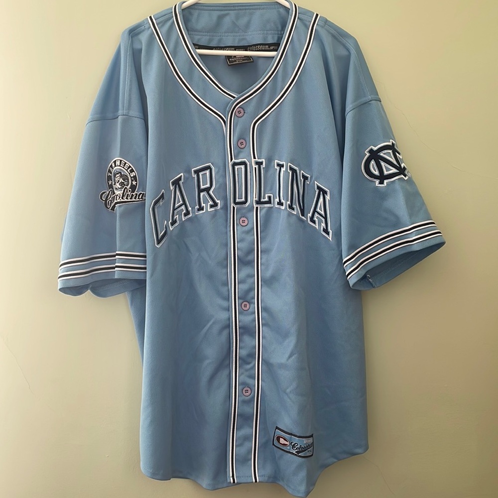 Vintage Colosseum Carolina Tar Heels NCAA Baseball Jersey